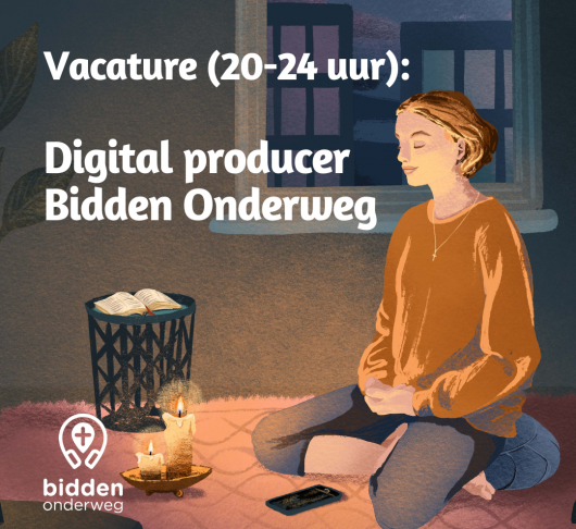 Vacature: Digital producer Bidden Onderweg (20-24 uur per week, Amsterdam) 1