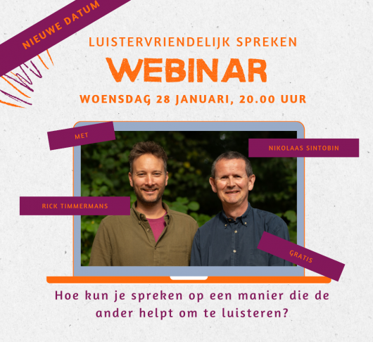 Webinar: Luistervriendelijk spreken (12 januari) 1